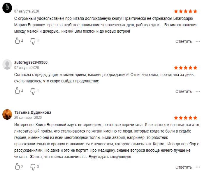 Отзывы на детектив "Жертва первой ошибки"